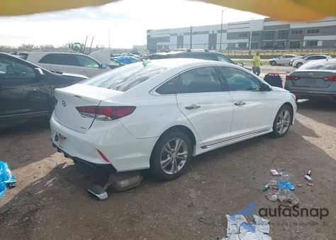 2018 Hyundai Sonata Sport из США, поврежденный, VIN 5NPE34AF7JH672150